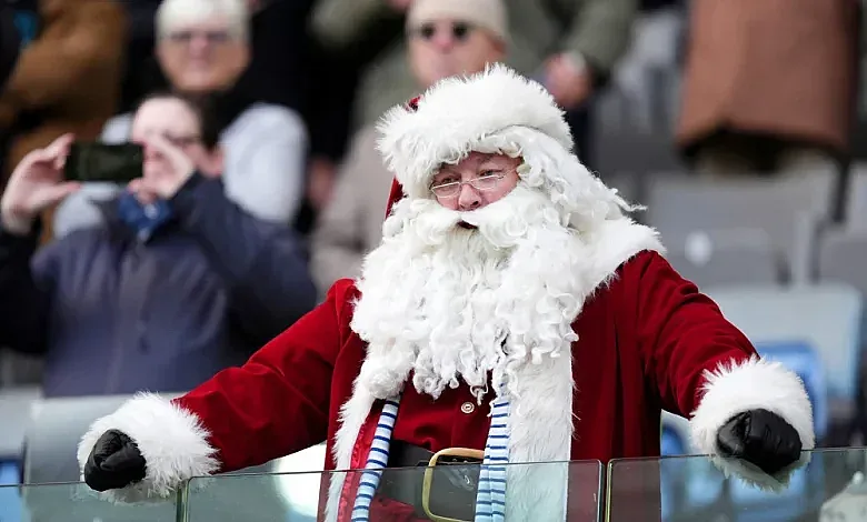 Как футболните звезди посрещнаха Дядо Коледа