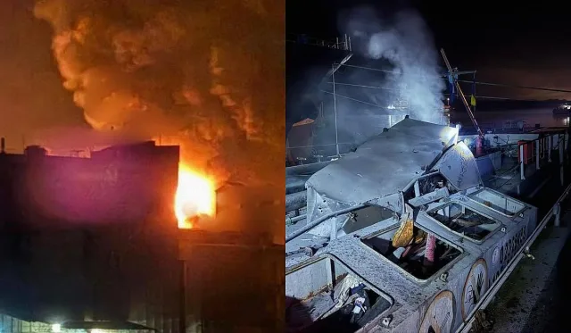 Масирана нощна атака по украински пристанища на Черно море