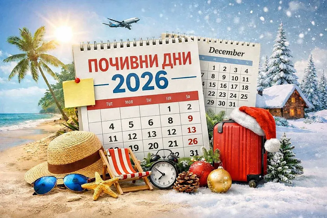 Ето ги почивните дни пред 2026 г. Три дълги ваканции