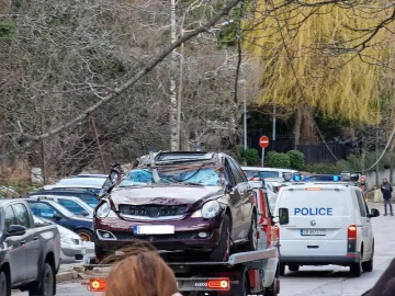 Показаха смазания Мерцедес на Витоша