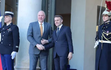 Росен Желязков влезе в Елисейския дворец. Среща на върха