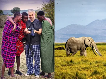 Българин направи една от последните снимки на легендарния слон Крейг. Кой е Иво Орешков?