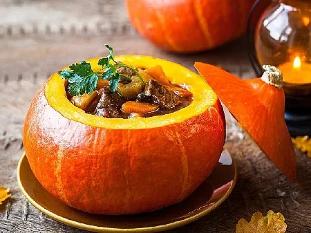 Чуден вкус. Капама в тиква