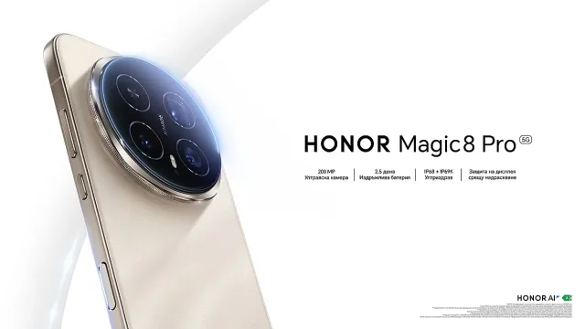 Yettel стартира предварителните поръчки за флагмана HONOR Magic8 Pro