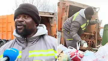 ММА звезда събира боклука на София