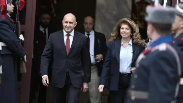 Край! Радев излезе от "Дондуков" 2 ВИДЕО