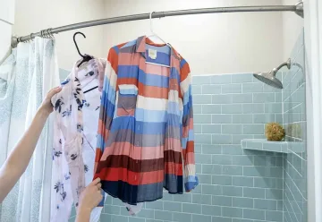 Как да изгладим дрехите без ютия