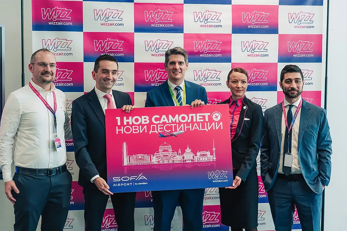 Wizz Air разширява мащабно присъствието си в България