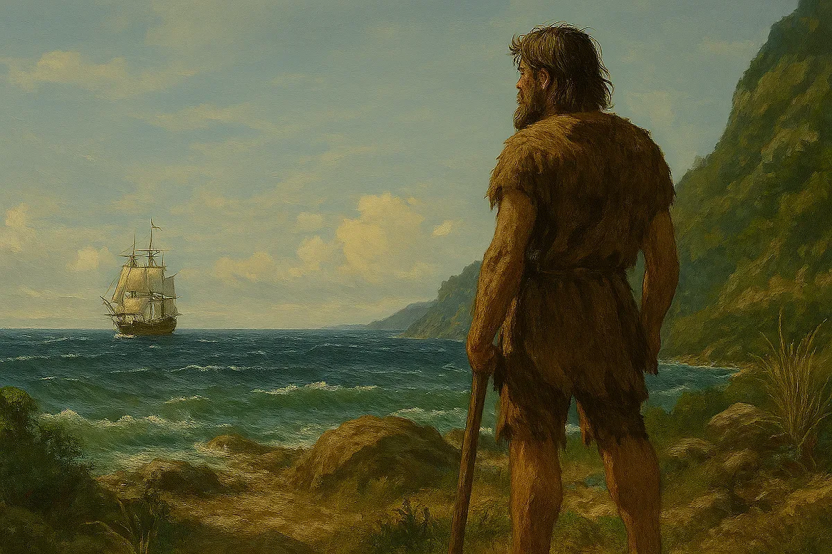 Истината за Робинзон Крузо. Денят, в който един роман промени географията