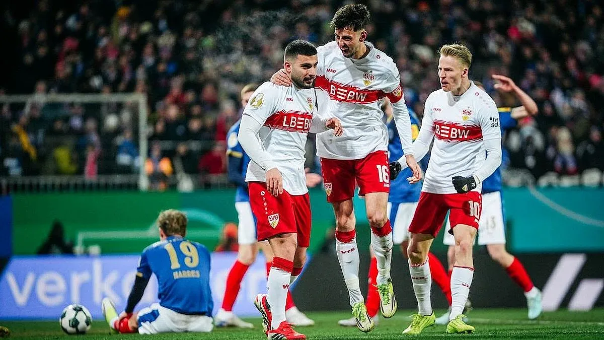 Щутгарт разби Холщайн и стигна полуфиналите за Купата на Германия