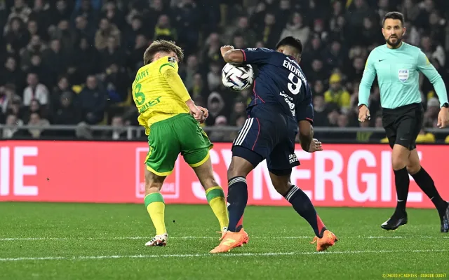 Лион удари Нант с 10 души и се настани на подиума