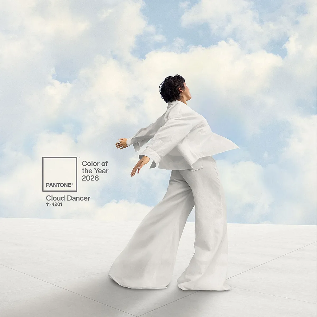 Цвят на годината за 2026 година – Cloud Dancer