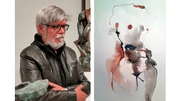 Проф. Христо Харалампиев с ВИП изложба в АРТ ГАЛЕРИЯ Vejdi