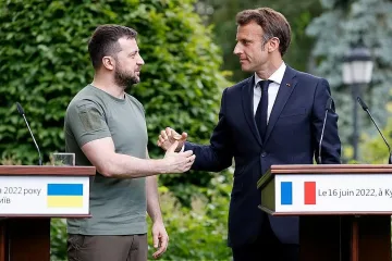 Макрон с големи новини за Украйна