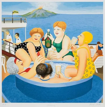 Рисуваше хората, които живеят на глас: защо критиците отричаха "пикантните" картини на Берил Кук