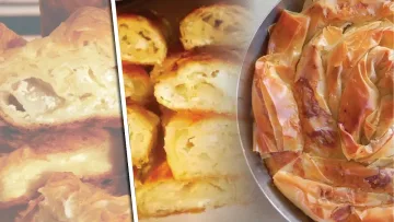 Поискайте прошка с чудна баница със сирене