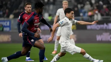 Каляри и Лацио се занулиха, червен картон беляза финала