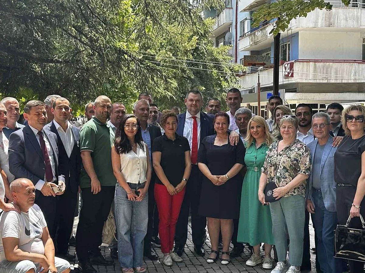 Делян Пеевски, председател на ДПС, посети Търговище