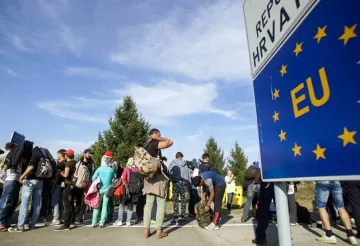 Европа притеснена от притока на бежанци от Близкия изток