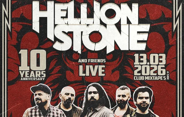 Hellion Stone събират приятели на сцената за своята 10-годишнината на 13 март