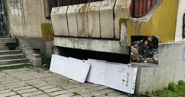 Покъртително-майка и дете живеят буквално на улицата в Пловдив