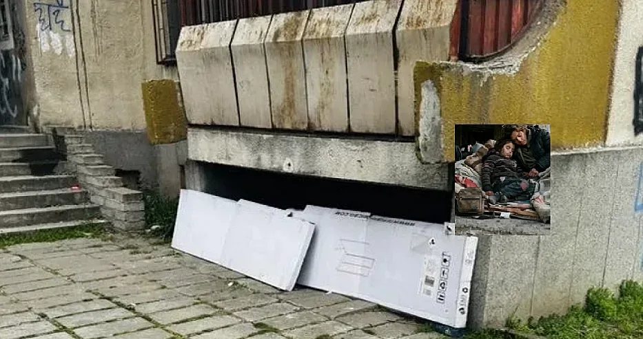 Покъртително! Майка и дете живеят буквално на улицата в Пловдив