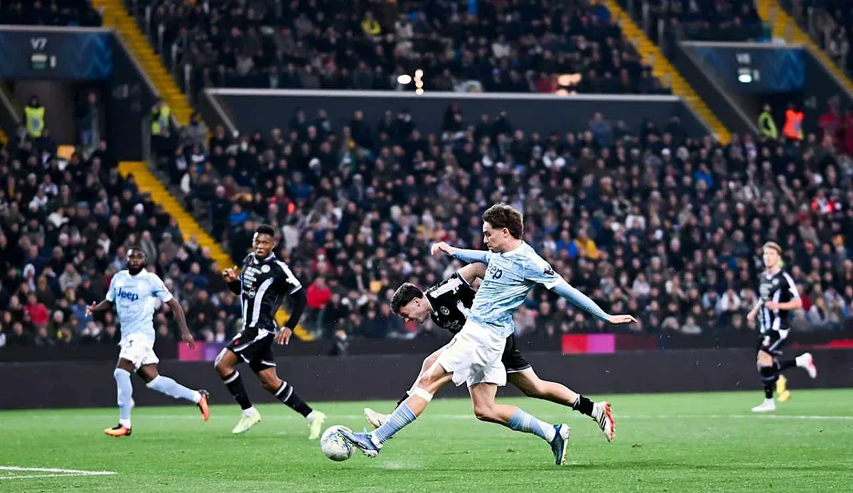 Ювентус спечели трудно в Удине и продължава нагоре