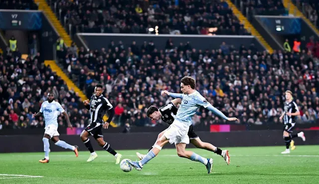 Ювентус спечели трудно в Удине и продължава нагоре