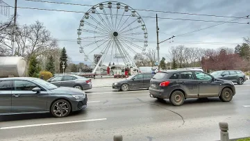 Гигантско виенско колело в Княжевската градина