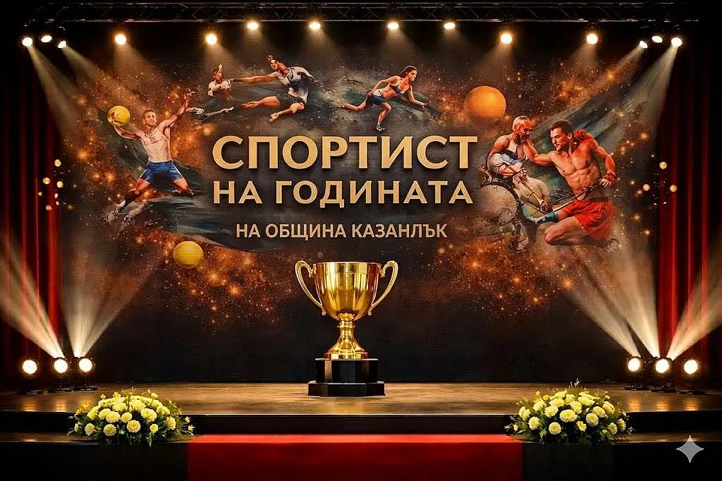 Утре е церемонията “Спортист на годината“ в Казанлък