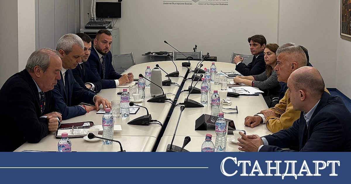 „Възраждане“ и работодателите обсъдиха бизнес средата, Зелената сделка и европейските политики