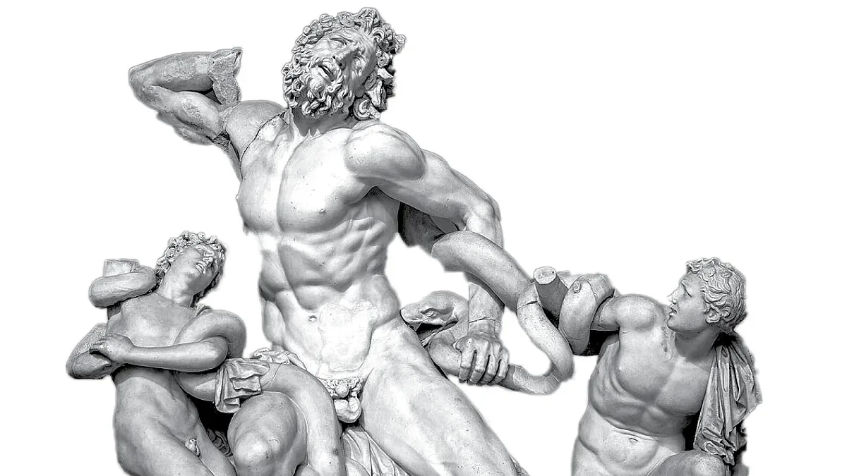 Лаокоон и синовете му. Човешката агония, която шокира