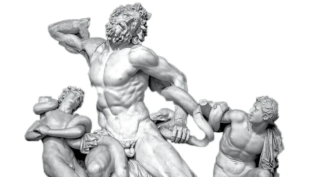 Лаокоон и синовете му. Човешката агония, която шокира