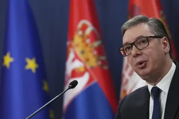 След бой и нарушения, Вучич обяви победа