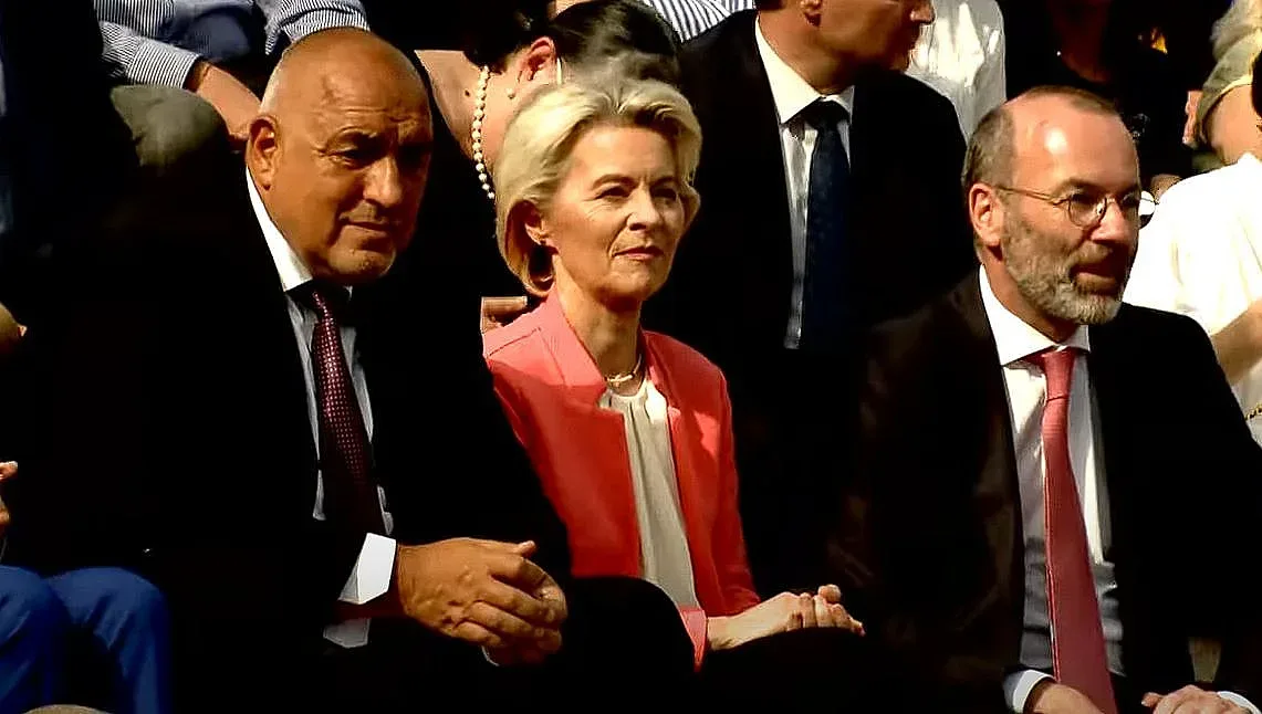 Урсула фон дер Лайен на голямо предизборно събитие на ГЕРБ (НА ЖИВО)