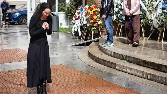 Съпругата на Боби Михайлов разтърси всички. Последният поклон (СНИМКИ)