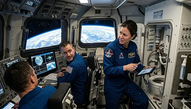 Проблем с тоалетната мъчи астронавтите от "Артемида" 2