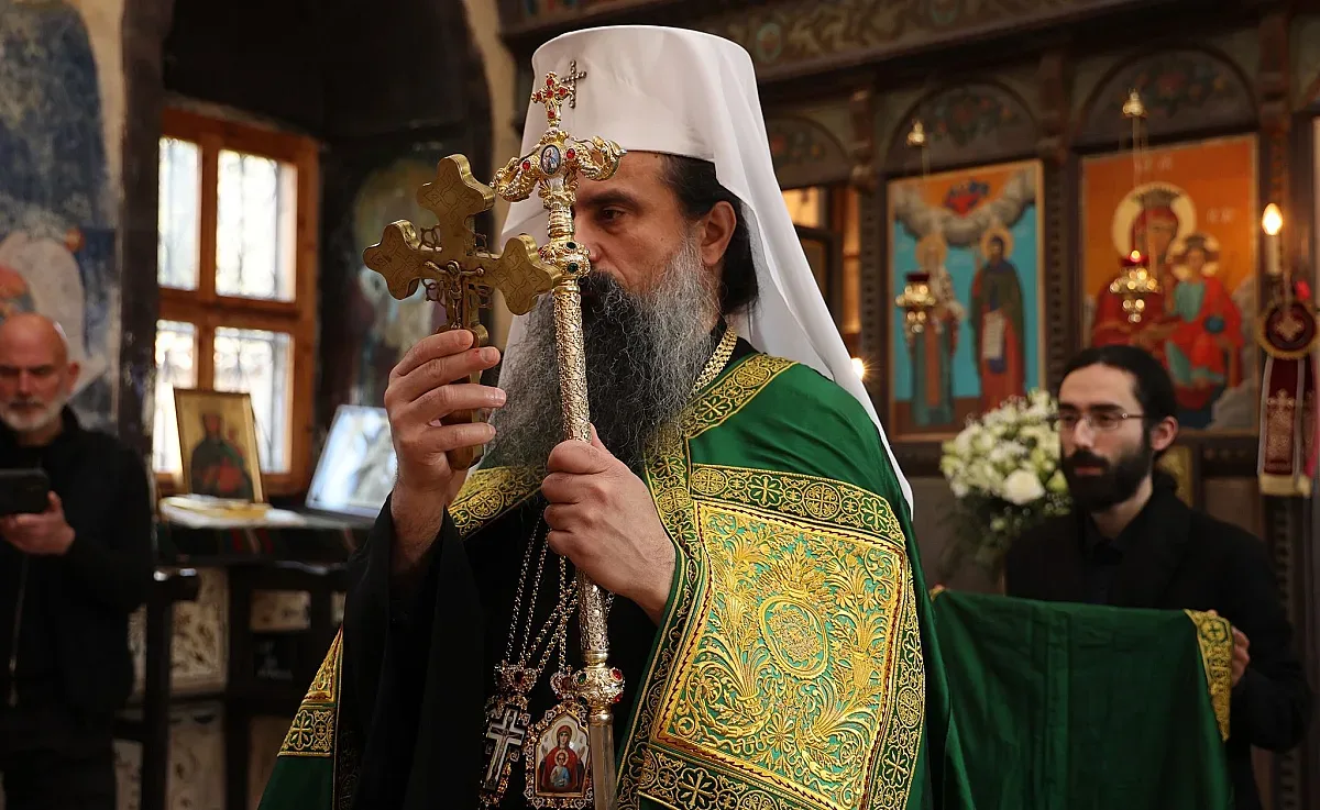 Патриарх Даниил оглавява тържествената литургия за Цветница