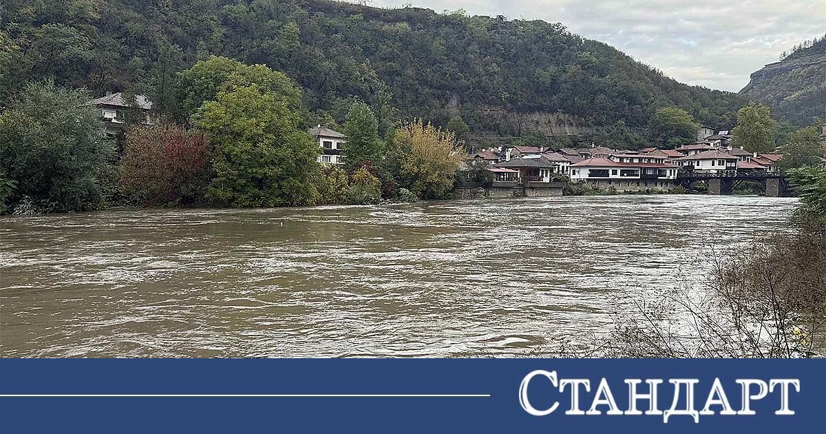 Буйна наша река рязко се покачи. Голям град на тръни