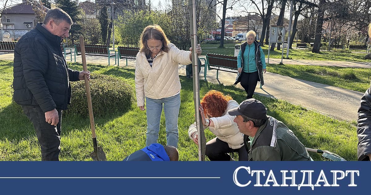 130 дръвчета засадиха в Казанлък в Седмицата на гората