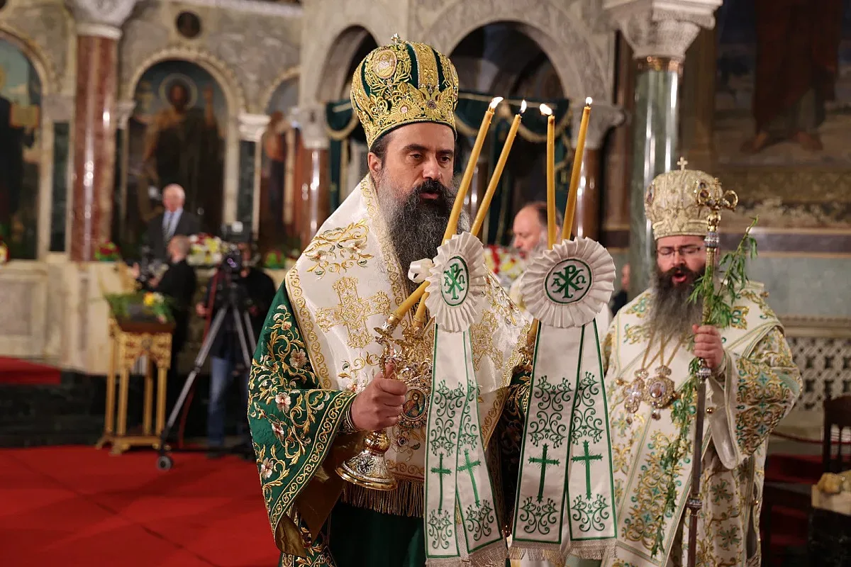 Патриарх Даниил отслужва литургия на Велики четвъртък в София