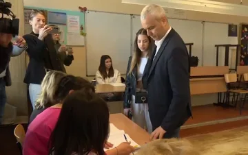 Гласувах за свободна България! Костадинов с коментар от урните