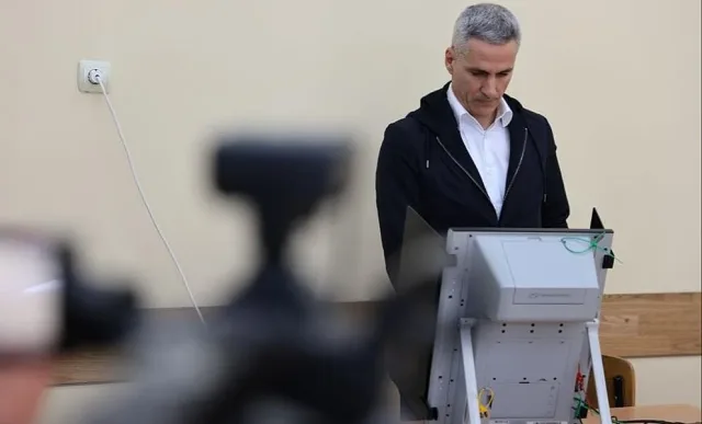 Андрей Гюров гласува на любимо място