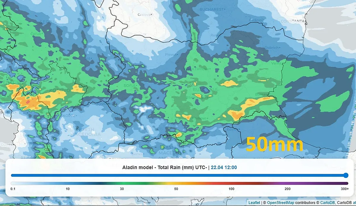 Времето се обръща рязко, идват дъждове, вятър и сняг