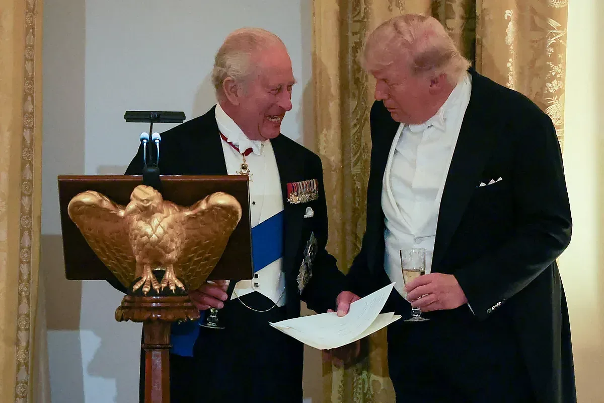 Чарлз III с уникален подарък за Тръмп