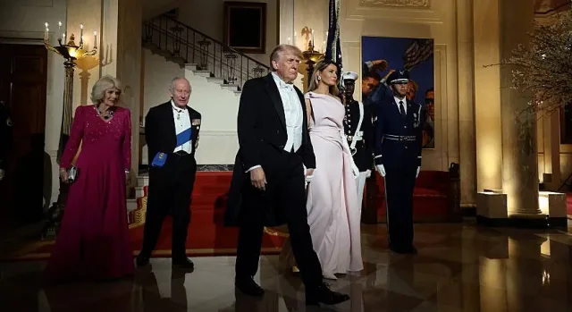 Засукани ястия за Чарлз и Камила в Белия дом. Ядоха смръчкули