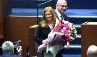 Първа визита на шефката на парламента. Среща с папата