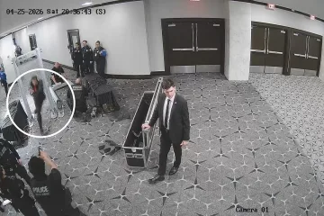 Показаха уникални кадри със стрелеца от Вашингтон (ВИДЕО)