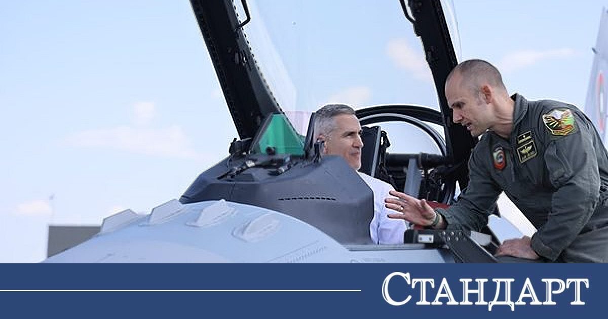 Гюров се качи на F-16, но катастрофира в социалните мрежи
