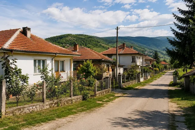 Имотен бисер до София. Евтини къщи в разкошно село